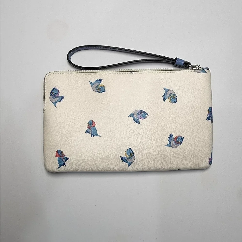 NWT COACH C3359 Disney X Coach Large Corner Zip